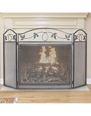 Brushed Nickel Fireplace Screen Luxury Shop Amazon