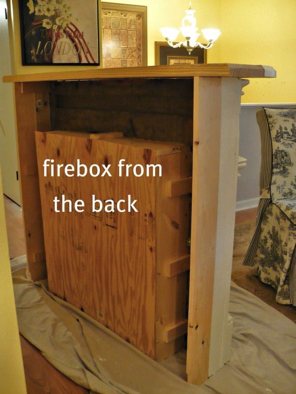 Build A Fake Fireplace New How to Make A Faux Fireplace I Like