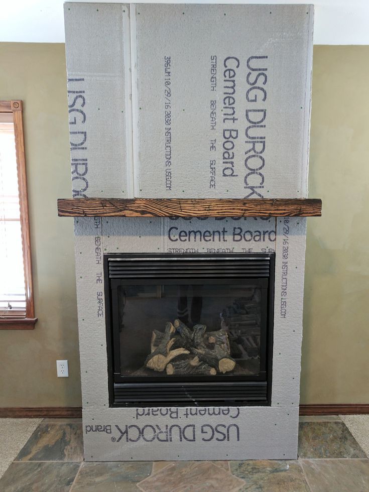 Build Fireplace Awesome How to Make A Distressed Fireplace Mantel