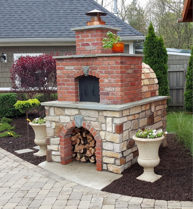 Build Outdoor Wood Burning Fireplace Lovely Diy Wood Fired Outdoor Brick Pizza Ovens are Not Ly Easy