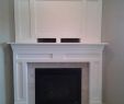 Building A Fireplace Mantel Elegant Diy Fireplace Makeover Home