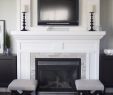 Building A Fireplace Mantel Luxury Tv Inset Over Fireplace No Hearth Need More Color Tho