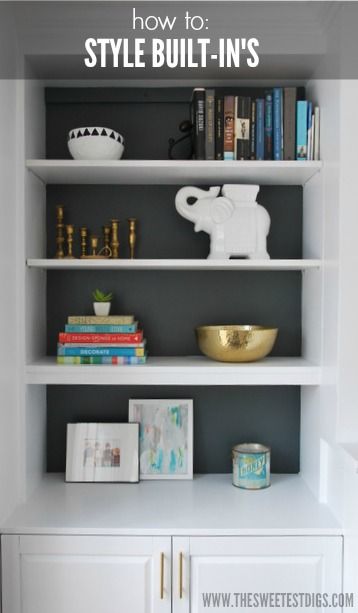 How To Style Built In Shelves 0d1b19d13fc f54ebf07aef8e05
