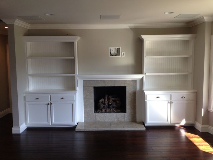 Built In Cabinet Around Fireplace Awesome Built In Shelves Around Fireplace