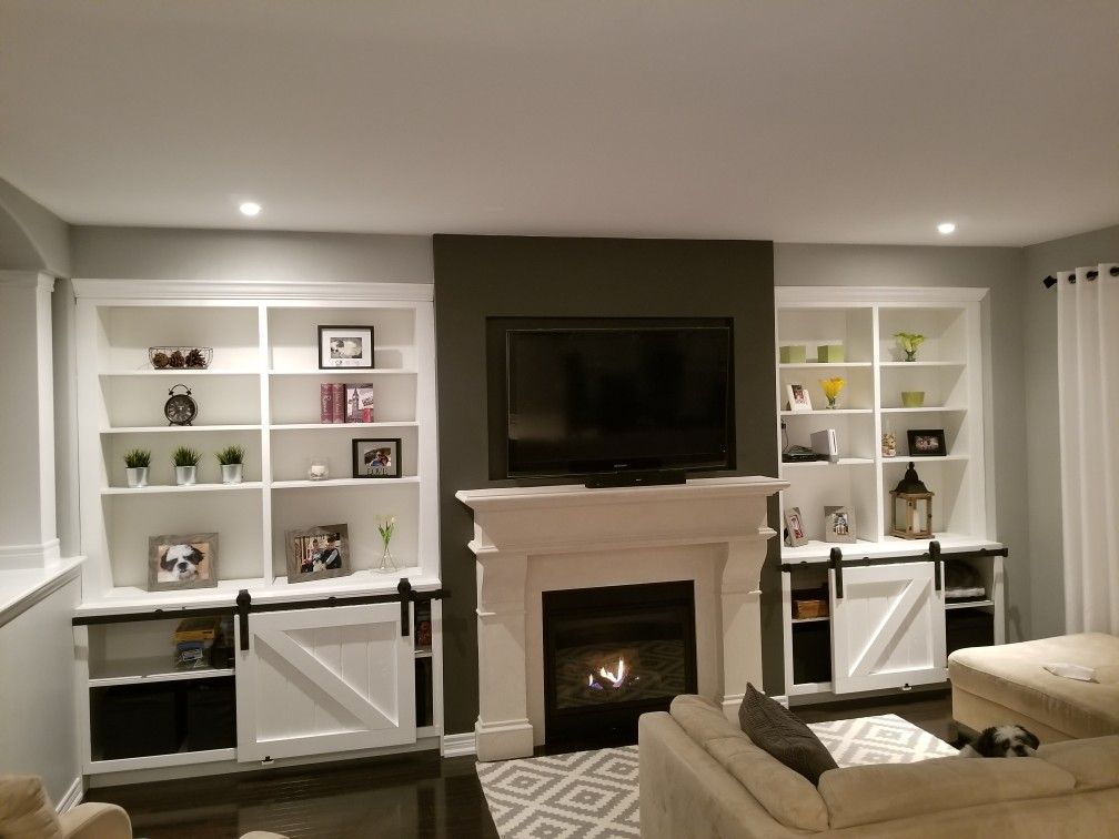 Built In Cabinet Around Fireplace Lovely 10 Exceptional Basement Remodeling A Bud Storage