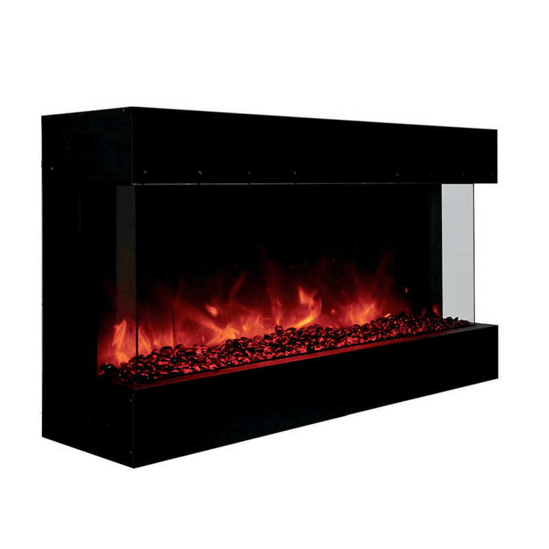 Built In Electric Fireplace Unique Amantii Tru View 40" Indoor Outdoor 3 Sided Electric
