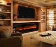 Built In Shelves Fireplace Best Of Glowing Electric Fireplace with Wood Hearth and Mantel
