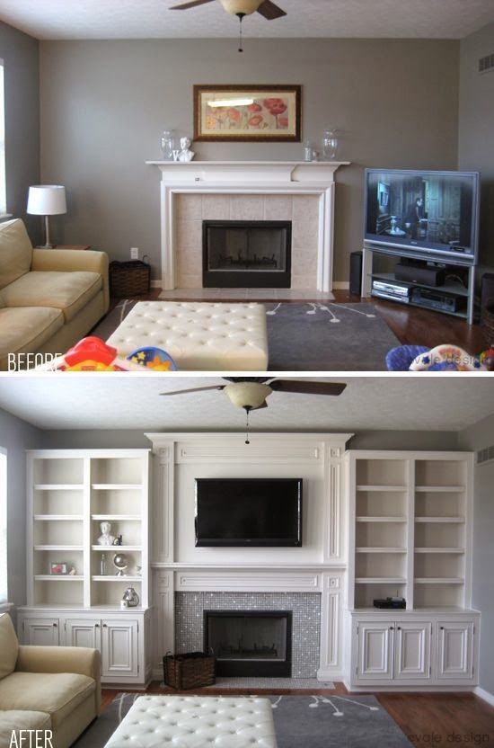 Built Ins Around Fireplace Ideas New the Built Ins Make the Room Look Bigger and More Elegant