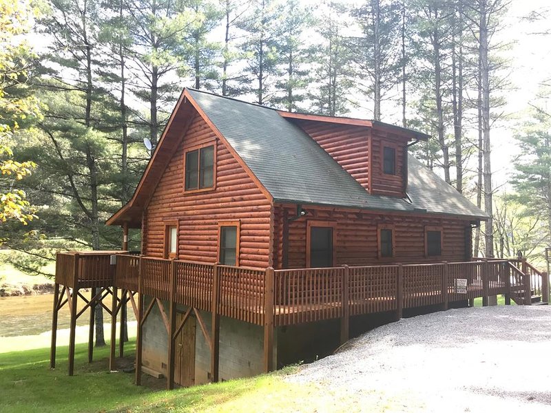 Cabin with Hot Tub and Fireplace Near Me Inspirational Picture Perfect Riverfront Pet Friendly Fire Pit Gas