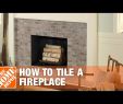 Can You Paint A Brick Fireplace Inspirational How to Tile A Fireplace Surround and Hearth