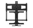 Can You Put A Tv Above A Fireplace Unique Monoprice Fireplace Pull Down Full Motion Articulating Tv Wall Mount Bracket for Tvs 40in to 63in Max Weight 70 5lbs Vesa Patterns Up to