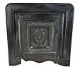 Cast Iron Fireplace Insert Best Of 1870 S original Japanned Cast Iron Salvaged Chicago Interior Residential American Victorian Fireplace Surround with Matching Summer Cover
