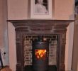 Cast Iron Gas Fireplace Beautiful original Victorian Cast Iron Surround with Slate Hearth