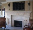 Cast Stone Fireplace Awesome Cantera Stone Custom Fireplace In the "pinon" Color