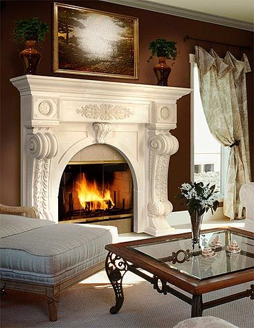 Cast Stone Fireplace Luxury the Barocci Fireplace by Continental Cast Stone Mfg Inc