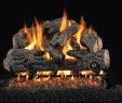 Ceramic Fireplace Logs New Peterson Real Fyre 24" Charred northern Oak Vented Gas Log