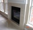 Ceramic Tile Fireplace New Furniture Cream Marble Panel for Electric Fireplace