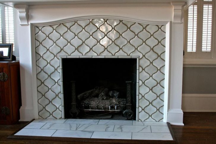 Ceramic Tile Fireplace New Moroccan Lattice Tile Fireplace Yes Please