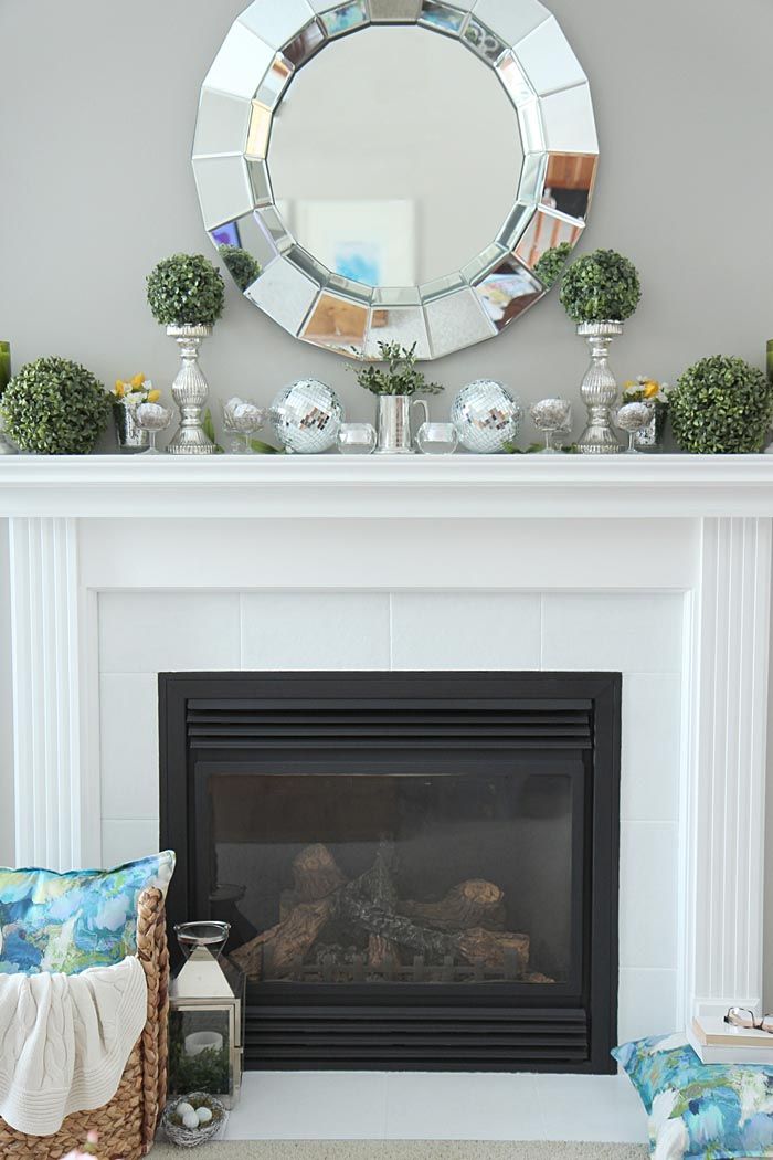 Chalk Paint Fireplace New How to Decorate A Fireplace without Mantle