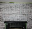 Chalk Paint Fireplace Unique Painting Brick with Debi S Diy Chalk Type Paint Farm Fresh