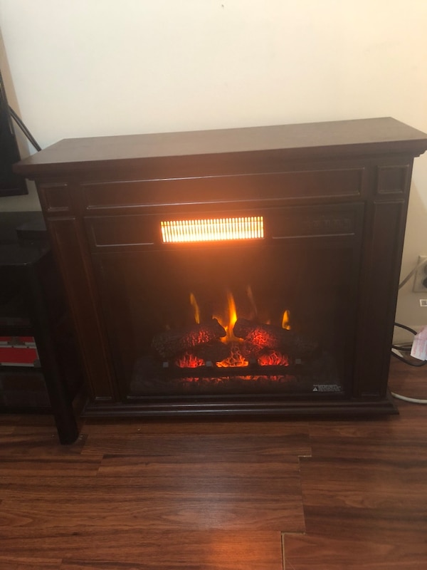 Duraflame Infragen Rolling Mantel Electric Fireplace c0de1aa d4148f5e1776d26