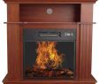 Cherry Electric Fireplace Unique Decor Flame Infrared Electric Fireplace with 32 Inch Mantle