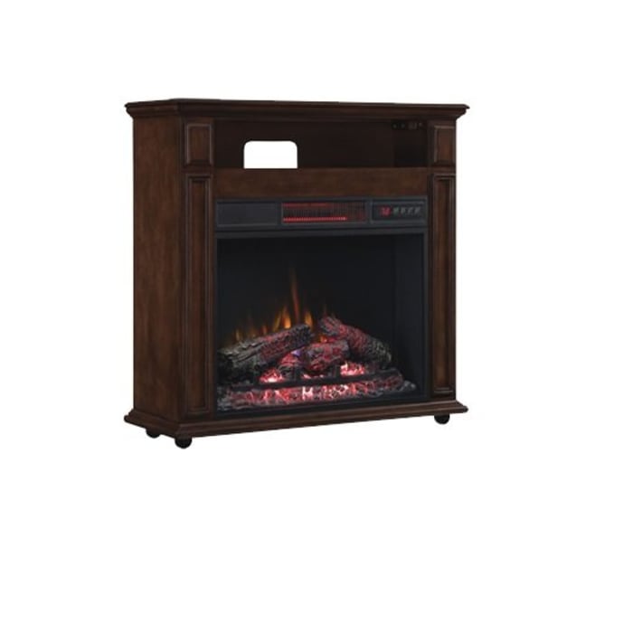 Cherry Electric Fireplace Unique Duraflame Infragen Rolling Mantel Electric Fireplace
