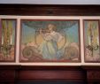 Chicago Fireplace Awesome original Alphonse Mucha Painting Over Fireplace Picture Of