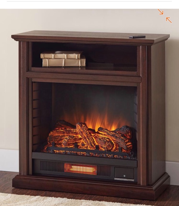 BRAND NEW INFRARED FIREPLACE WITH SHELF f3cc5756f8a3ae1ac0e5428a2f0a219f