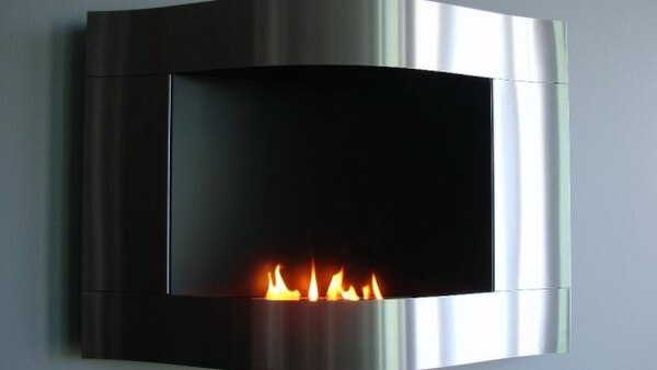 BLOMUS wall fireplace see pictures rarely used 5b2bc06cdefab4fbac444ed57a3223a6