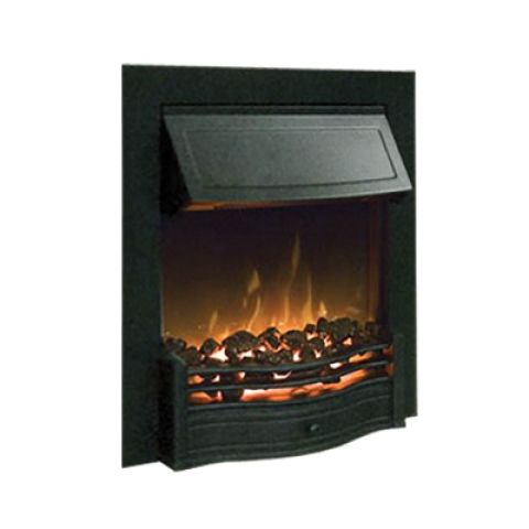 2 2 Adam Helios Electric Fire in Brushed Steel Electric Fires