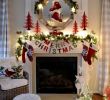 Christmas Fireplace Ideas Luxury Adventures In Decorating Our Christmas Great Room Mantel