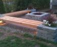 Cinderblock Outdoor Fireplace Awesome Cinder Block Bench & Fire Pit for the Home