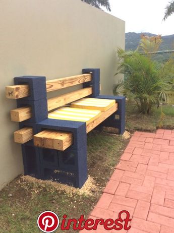 Cinderblock Outdoor Fireplace Awesome the Most Awesome 30 Diy Benches for Your Garden