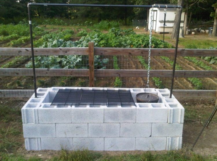 15 Outstanding Cinder Block Fire Pit Design Ideas For 270d096b90f82edf5e0f26f6af7a1ee2