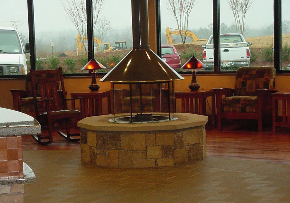 Circular Fireplace Lovely Fire Pit with Chimney Fire Pit In 2019