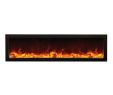 Classic Flame Electric Fireplace Elegant Amantii Panorama Slim 60″ Built In Indoor Outdoor Electric