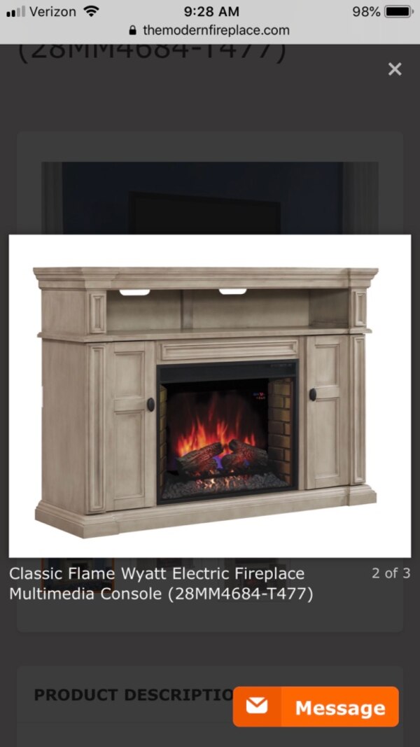Classic Flame Fireplace New Classic Flame Wyatt Electric Fireplace Multimedia Console