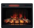 Classicflame Electric Fireplace Insert Elegant 28 In Ventless Infrared Electric Fireplace Insert with Safer Plug