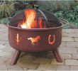 Clay Outdoor Fireplace Inspirational Landmann Big Sky Western Steel Wood Burning Fire Pit Finish