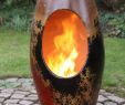 Clay Outdoor Fireplace Luxury Gardeco Jarrona Mexican Art Chiminea In 2019