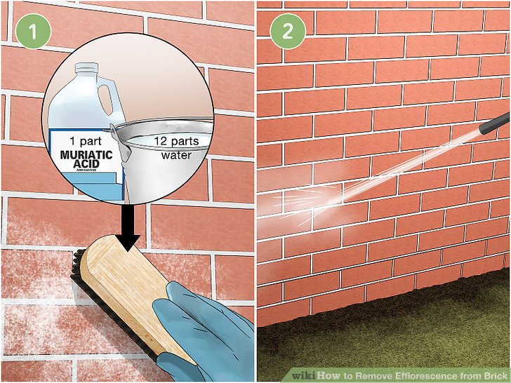 Cleaning Fireplace Brick Fresh How to Remove Efflorescence From Brick 10 Steps Wikihow