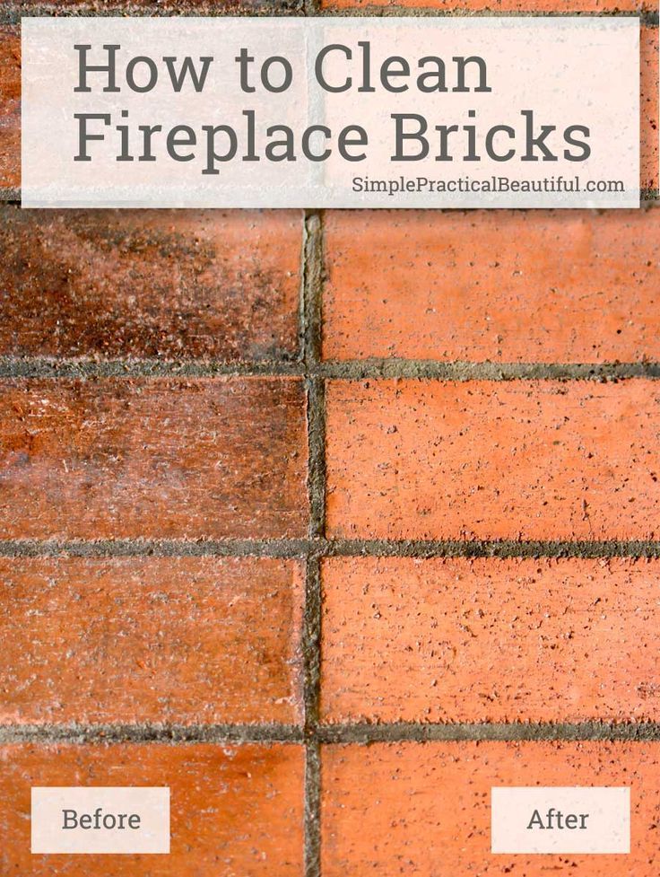 Cleaning Fireplace Brick Inspirational How to Clean Fireplace Bricks Cleaning the House