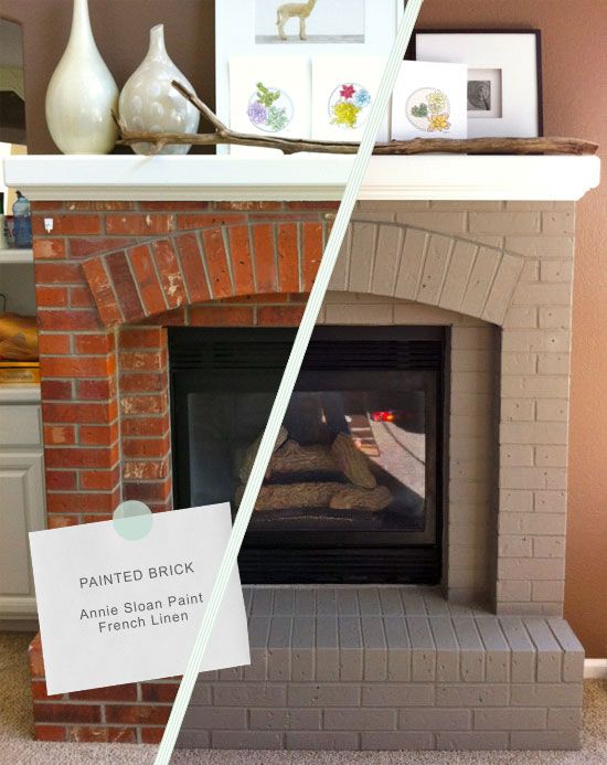 Cleaning Fireplace Brick Lovely 5 Dramatic Brick Fireplace Makeovers Home Makeover