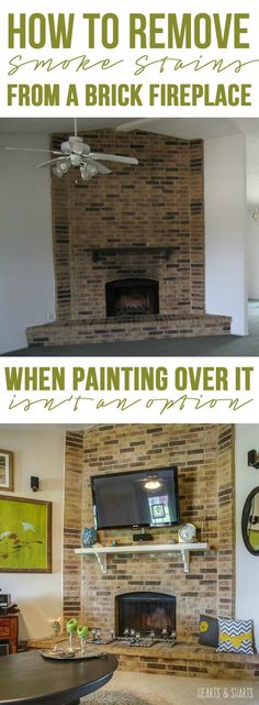 Cleaning Fireplace Brick Lovely 9 Best How to Clean Brick Images