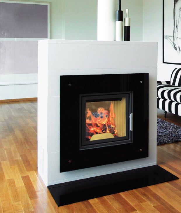 Closed Fireplace Lovely Contemporary Double Sided Fireplace Wood Burning Closed