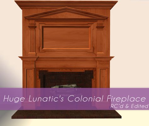 Colonial Fireplace New Huge Lunatic S Colonial Fireplace Conversionso This Started