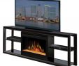 Console Fireplace Elegant Sam B 3000 Mc Dimplex Fireplaces Novara Black Mantel Media Console with 25in Fireplace with Glass Ember Bed