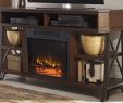 Console Table with Fireplace Elegant Bristol Industrial Fireplace