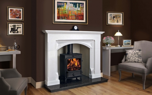 Rutland sandstone fireplace English Fireplaces Rutland limestone